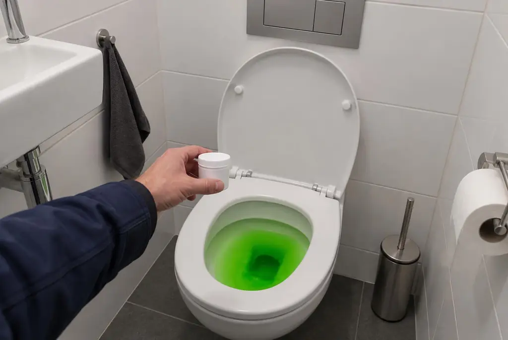 Lekdetectie Haastrecht – kleurstoftest bij een lekkend toilet